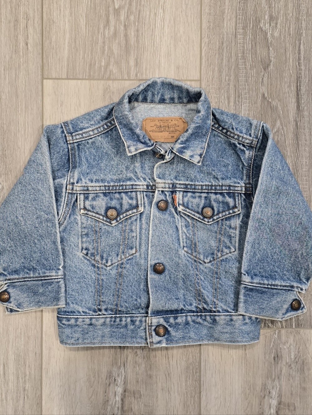 Vintage 80s/90s Levi’s Little Levi’s Denim Jacket Baby/Toddler Made in USA
